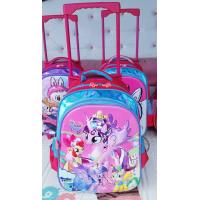 ราคา กระเป๋าล้อลากนักเรียน ขนาด14นิ้วลากได้สะพายได้ในใบเดียว (23125826483)