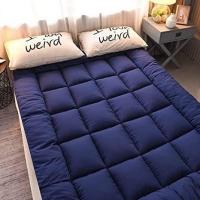 ราคา toppper ที่นอนท็อปเปอร์ ขนาด 3 5ฟุต 5ฟุต 6ฟุต เบาะรองนอนท๊อปเปอร์เดินลาย ตาราง หนา 4 นิ้ว ใย2 ชั้น (20313317298)