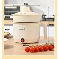 ราคา XIANKE หม้อต้มมาม่าmini หม้อไฟฟ้ามินิ กะทะไฟฟฟ้ามินิ 1 5L หม้อนึ่งไฟฟ้า กระทะไฟฟ้า หม้อไฟฟ้าอเนกประสงค์ หม่อไฟฟ้ามินิ กระทะไฟฟ้ามินิ กระทะไฟฟ้าเล็ก (22986611970)