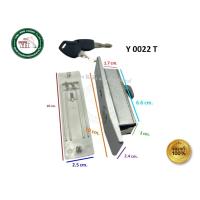ราคา กุญแจตู้เหล็ก กุญแจบานเลื่อน กุญแจบานเลื่อนตู้เหล็ก มีให้เลือก 2 แบบ Y0022SS Y0022T กุญแจตู้ (15864805848)