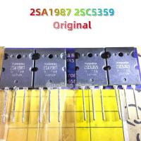 ราคา 2SC5359 TO 3PL 2SA1987โตชิบาของแท้1คู่ A1987 1ชิ้น C5359 1ชิ้น TO3PL เครื่องขยายเสียงทรานซิสเตอร์ของแท้ใหม่ (23392328387)