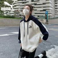 ราคา Classic Puma เสื้อฮู้ด ผู้หญิง ฤดูหนาว 2024 ใหม่ ผ้าขนแกะ เรียงราย หนาขึ้น ลำลอง แขนยาวแฟชั่น เสื้อแจ็คเก็ตมีฮู้ด เสื้อท่อนบน (22901726134)