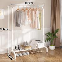 ราคา HOT SALE สินค้าพร้อมส่ง ราวตากผ้า ราวตากผ้าถูกๆ โครงเหล็ก 65 105 ซม clothes rack ราวมินิมอล ราวตากผ้าพับได้ Space Savers ราวแขวนผ้าทนๆ ราวแขวนผ้า (23190734093)
