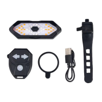 ราคา ไฟสัญญาณเลี้ยวสำหรับจักรยาน ไฟท้าย LED MTB สามารถชาร์จไฟได้ไฟท้ายจักรยานด้วยรีโมทคอนโทรล (23247345100)