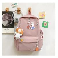 ราคา BAGSMART กระเป๋าเป้FASHION ใบใหญ่ แถมเข็มกลัด ที่ห้อย (23210710707)