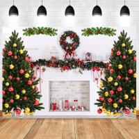 ราคา ฉากหลังถ่ายภาพปาร์ตี้ในเทศกาลคริสต์มาสฉากหลัง7x เตาผิงสีขาวต้นคริสต์มาส5ฟุตฉากหลังของครอบครัวฉลองวันหยุดสำหรับสตูดิโอถ่ายภาพ (22797619445)
