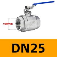 ราคา BSPT 304 Stainless Steel 2P Female Threaded Full Port Ball Valve 1 4 2 (22793584224)