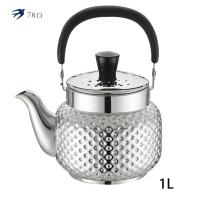 ราคา กาน้ำชาสแตนเลส 304กาน้ำชา หม้อกาแฟ กาน้ำชาสแตนเลส กาต้มน้ำร้อน กาน้ำแคมป์ปิ้งรุ่น หนา มีให้เลือกขนาด รุ่น กาต้มน้ำคุณภาพสูงสำหรับเตาแก๊สเต (19660378897)