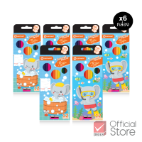 ราคา แพ็ค6กล่อง Elephant สีไม้ ดินสอสีไม้ แท่งยาว 12 สี จำนวน 6 กล่อง (22873227260)