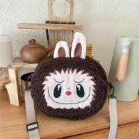 ราคา การ์ตูน Labubu กระเป๋าสะพายข้างกระเป๋าสะพายไหล่น่ารักผ้ากำมะหยี่ขนปุยกระเป๋านักเรียนถุงเก็บกระเป๋า (23138127592)