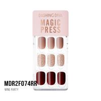 ราคา Dashing Diva เล็บปลอม รุ่น MDR2F038RR MDR2F079RR จำนวน 1 กล่องมี 30 เล็บ (16693108575)