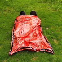 ราคา Emergency Sleeping Bag 2 Person Survival Sleeping Bags Thermal Bivy Sack Emergency Blanket for Camping Hiking (22143915355)