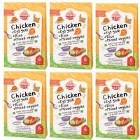 ราคา ซื้อ6แถม1 Picnic BabyFood รสเนื้อไก่ ไข่แดง ข้าวสุก ผักรวม x 6 กล่อง (17912133443)