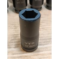 ราคา ลูกบล็อกลม ลูก บล็อก ลูกบล็อกยาว 3 4 6หุน เบอร์ 22 สำหรับ บล็อกลม บล็อกแบตเตอรี่่ บล็อกไฟฟ้า IMPACT SOCKET (16623912090)