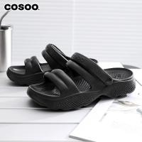 ราคา COSOO รองเท้าผู้หญิง รองเท้าแตะ รองเท้าแตะรัดส้น รองเท้าแฟชั่น สายคาด นุ่มสบายเท้า พื้นหนา กันลื่น รุ่น CS L03 (22646473964)