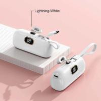 ราคา พาวเวอร์แบงค์ เพาเวอร์เเบงค์ขนาดเล็ก Powerbank พร้อมสาย และ type c พาวเวอร์แบงค์จิ๋ว แบตสำรอง ไร้สาย (23252921854)