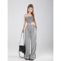 ราคา HEY พร้อมส่ง ชุดเซ็ท ชุดเซต2ชิ้น เสื้อกล้าม กางเกงขายาว เสื้อครอป กางเกงวอร์ม แฟชั่นผู้หญิง น่ารัก สไตล์เกาหลี (22822546208)