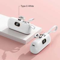 ราคา พาวเวอร์แบงค์ เพาเวอร์เเบงค์ขนาดเล็ก Powerbank พร้อมสาย และ type c พาวเวอร์แบงค์จิ๋ว แบตสำรอง ไร้สาย (23252921853)