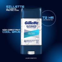 ราคา GILLETTE ULTIMATE PROTECTION กลิ่น COOL WAVE สูตรอ่อนโยน โรลออน ระงับกลิ่นกาย ปกป้องยาวนาน สูตรเจล สินค้านำเข้าจาก USA (17885351407)