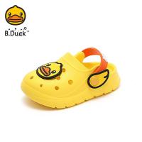 ราคา การจัดส่งในท้องถิ่น B Duck เป็ดสีเหลืองเล็กเป็ดรองเท้าเด็กเด็กชายเด็กหญิงรองเท้าแตะสลิปเปอร์ฤดูร้อนรองเท้าแบบมีรูระบายเด็กนุ่มกันลื่นรองเท้าแตะชายหาดกันลื่น (19738632441)