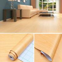 ราคา วอลเปเปอร์ติดพื้น ลายไม้ กันลื่น ติดง่าย มีกาวในตัว กันน้ำ หนาทน ลอกออกไม่ทิ้งคราบ แถมฟรีแผ่นรีด สติกเกอร์ติดพื้น วอลเปเปอร์ติดผนัง สติ๊กเกอร์ติดผนัง Wallpaper Floor Stickers (22781950660)