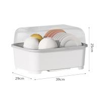 ราคา Simple Kitchen ที่คว่ำจานพลาสติก ที่คว่ำจานมีฝาปิด ที่วางจาน ชั้นวางจานแบบปิด Dish rack ที่คว่ำแก้วน้ำ มีฝาปิดแน่น กันฝุ่นละออง กันแมลง เเละรองรับน้ำหนักได้ดี (22006116106)