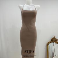 ราคา Atipashop LAZO DRESS เดรส เดรสยาว เดรสสายเดี่ยว สายไขว้หลัง (18897187230)