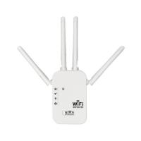 ราคา 4เสาอากาศขยายตัวขยายสัญญาณ ครอบคลุมสัญญาณ30 1200Mbps 2 4Ghz Wifi Repeater ตัวกระจายไวไฟ ตัวดูดสัญญาณ ตัวดึงสัญญาณ (23280950494)