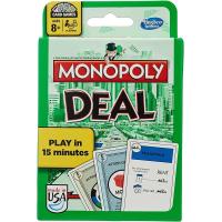 ราคา Hasbro Gaming Monopoly Deal Card Gameเกมไพ่ด่วนสำหรับผู้เล่น2 5คนเกมสำหรับครอบครัวและเด็กอายุ8ปีขึ้นไป พิเศษ (23024585698)