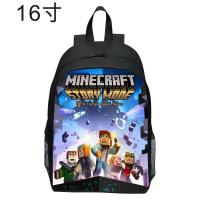 ราคา พิมพ์ Minecraft Legends กระเป๋านักเรียนเด็กการ์ตูนพิมพ์ 3D กระเป๋าเป้สะพายหลัง (21553959594)