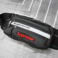 ราคา Supreme กระเป๋าคาดเอว อก กันน้ำ แบบซิปหุ้ม กันฝนหนักได้ มีแถบสะท้อนแสง (22866064660)