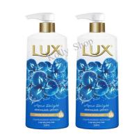 ราคา LUX ลักส์ ครีมอาบน้ำ Refreshing Lily สีฟ้า 500 มล แพ็ค 2 ชิ้น (626636116)