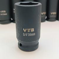 ราคา ลูกบล็อกยาว บล็อกลม 3 4 6หุน เบอร์ 30 มม สำหรับ บล็อกลม บล็อกแบต บล็อกไฟฟ้า IMPACT SOCKET (19716835127)