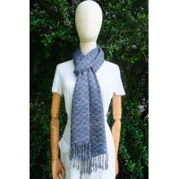 ราคา ผ้าพันคอย้อมคราม ทอมือ 4 ตะกอ (22860275866)