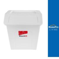 ราคา HomePro กล่องเก็บของ STACKO PARROT NEST 27 ลิตร สีขาว แบรนด์ STACKO (17052795837)