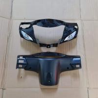 ราคา หน้ากากหน้าสีดำเงา หน้ากากหลังสีดำด้าน Wave 100s ubox ฝาครอบแฮนด์หน้า ครอบไมล์ดำด้าน เวฟ100 ยูบ็อก (4014804635)