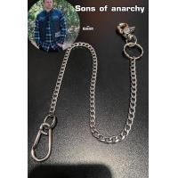 ราคา โซ่กางเกง Jax teller 6มิล ลาย oval แบน โซ่ โซ่กางเกง โซ่กระเป๋า โซ่คล้อง โซ่ห้อยกางเกง (22379254057)