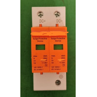 ราคา ป้องกันฟ้าผ่า2P AC DC500V DC1000V 20 40KA ไฟกระชากสำรับโซล่าเซลล์D DC MCB 500v 2P 32A 63A DC Surge Protective Device เบรกเกอร์ DC32A DC63A แอมป์ กันฟ้า ไฟฟ้ากระแสสลับSPD (21954860497)