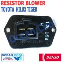 ราคา รีซิสแตนท์ โตโยต้า ไฮลัก ไทเกอร์ สปอร์ตไรเดอร์ DENSO 246810 1681 RE0010 แท้ Toyota Hilux Tiger Sport Rider LN150 OCEAN COOL อะไหล่ แอร์ รถยนต์ รีซิสเเต๊น (22556406634)