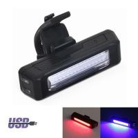 ราคา ไฟท้ายจักรยาน2สีในตัว แดง น้ำเงิน COMET 100LUMENS USB RPL 2261 (4858944)