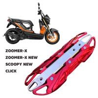 ราคา ฝาครอบท่อ HONDA ZOOMER X ZOOMER X NEW SCOOPY i CLICK กันร้อนท่อ รุ่นOVER รวมรุ่น (12213100447)