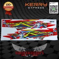 ราคา สติ๊กเกอร์ WAVE125R โดเรมอน สีแดง สติ๊กเกอร์ติดรถมอเตอร์ไซค์ เวฟ125 (400062872)