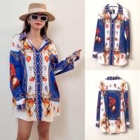 ราคา เชิ้ตพิมพ์ลาย Amberger อก 50 (19364456959)