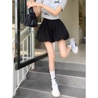 ราคา PX กางเกงบอลลูน ผ้าไหมอิตาลี เอวยางยืด กระเป๋า 2 ข้าง กระเกงขาสั้นรุ่นฮิตผู้หญิง ทรงบอลลูนพรางสะโพก ต้นขาใหญ่ สไตล์เกาหลี สีดำ สีขาว (22740572804)