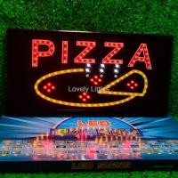 ราคา ป้ายไฟLED ป้ายไฟตัวอักษร ป้ายไฟวิ่ง ป้ายไฟหน้าร้าน ป้ายไฟ PIZZA แบบเสียบปลั๊กไฟ ป้ายไฟตกเเต่งร้าน รับทำป้ายไฟ (20682095429)