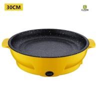 ราคา กระทะไฟฟ้า 28 ซม หม้ออเนกประสงค์ นึ่ง ต้ม ทอด หม้อไฟ หม้อไฟฟ้าในครัวเรือนG2029 (22462558615)