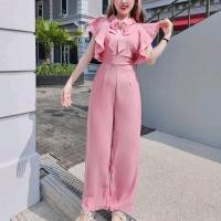 ราคา เดรสสั้น เดรสยาวและชุดจั้มยาว ชุดหมั้น ชุดไปงานบวช ชุดไปทำบุญ ชุดงานแต่ง ชุดงานหมั้น ผ้าบาร์บี้ P017 (21997892842)