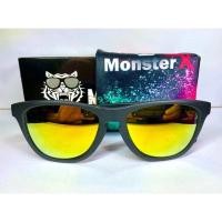 ราคา แว่นกันแดด ทรง Frogskins กรอบดำด้าน เลนส์สีทอง (23090997190)