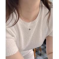 ราคา A piece สร้อยเงินแท้ all silver 925 I love you necklace (20357900292)
