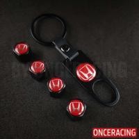 ราคา รับประกันสินค้า จุกลมยางรถยนต์ พร้อมโลโก้ จุกปิดลมยางพร้อมประแจ ฝาปิดจุกลม จุกลมยาง ยางรถยนต์ Honda 1 ชุดสีแดง 4 อัน Car Tire Valve Caps By Onceracing (3194602283)